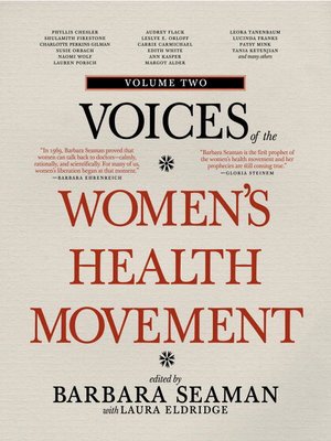 cover image of Voices of the Women's Health Movement, Volume 2